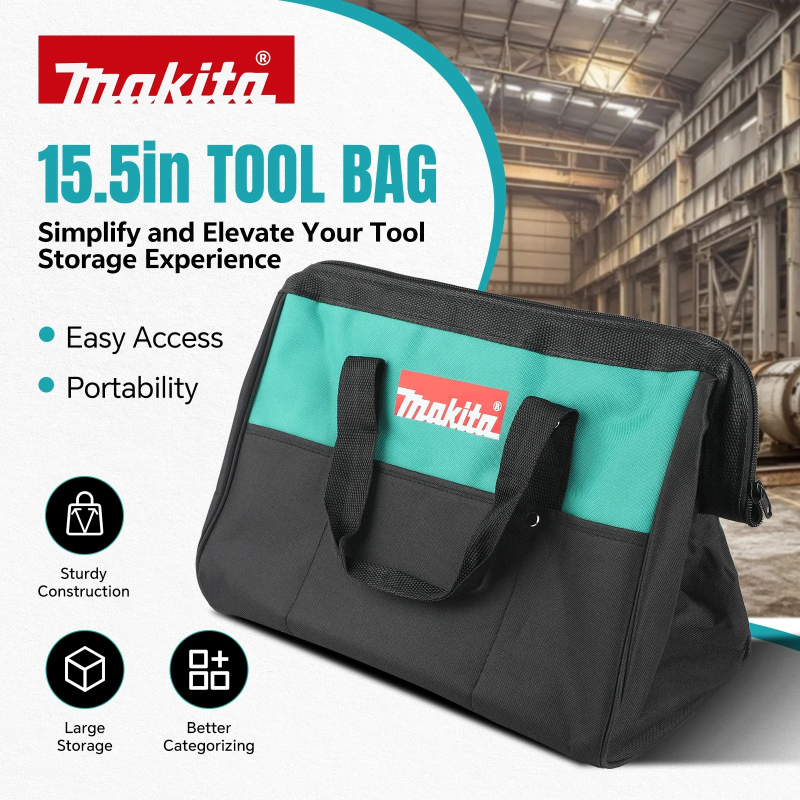 Makita DTD171 18V Brushless Impact Driver Rechargeable Screwdriver Drills Cordless Power Tools Oxford toolkit