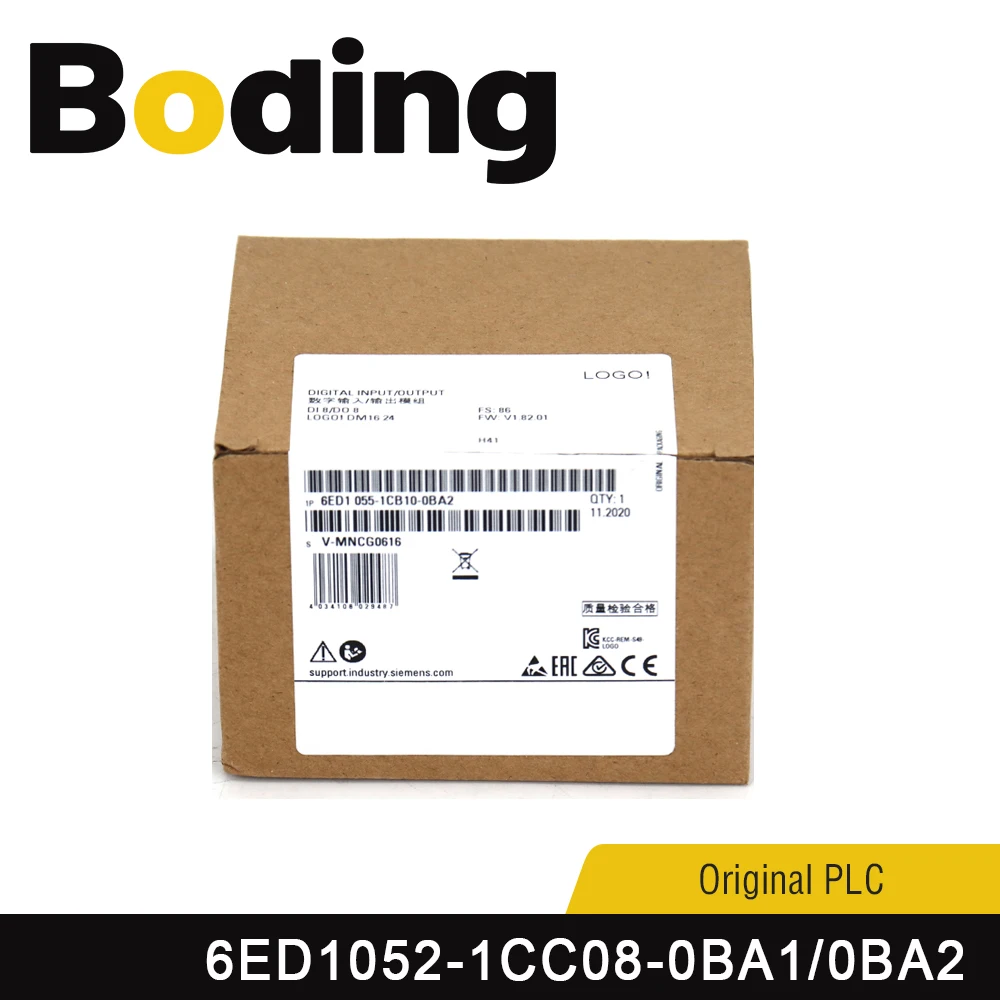 

Boding оригинальный контроллер логотипа PLC 6ED1052-1MD08-0BA1 6ED1052-1FB08-0BA1 6ED1052-1HB08-0BA1 6ED1052-1CC08-0BA1