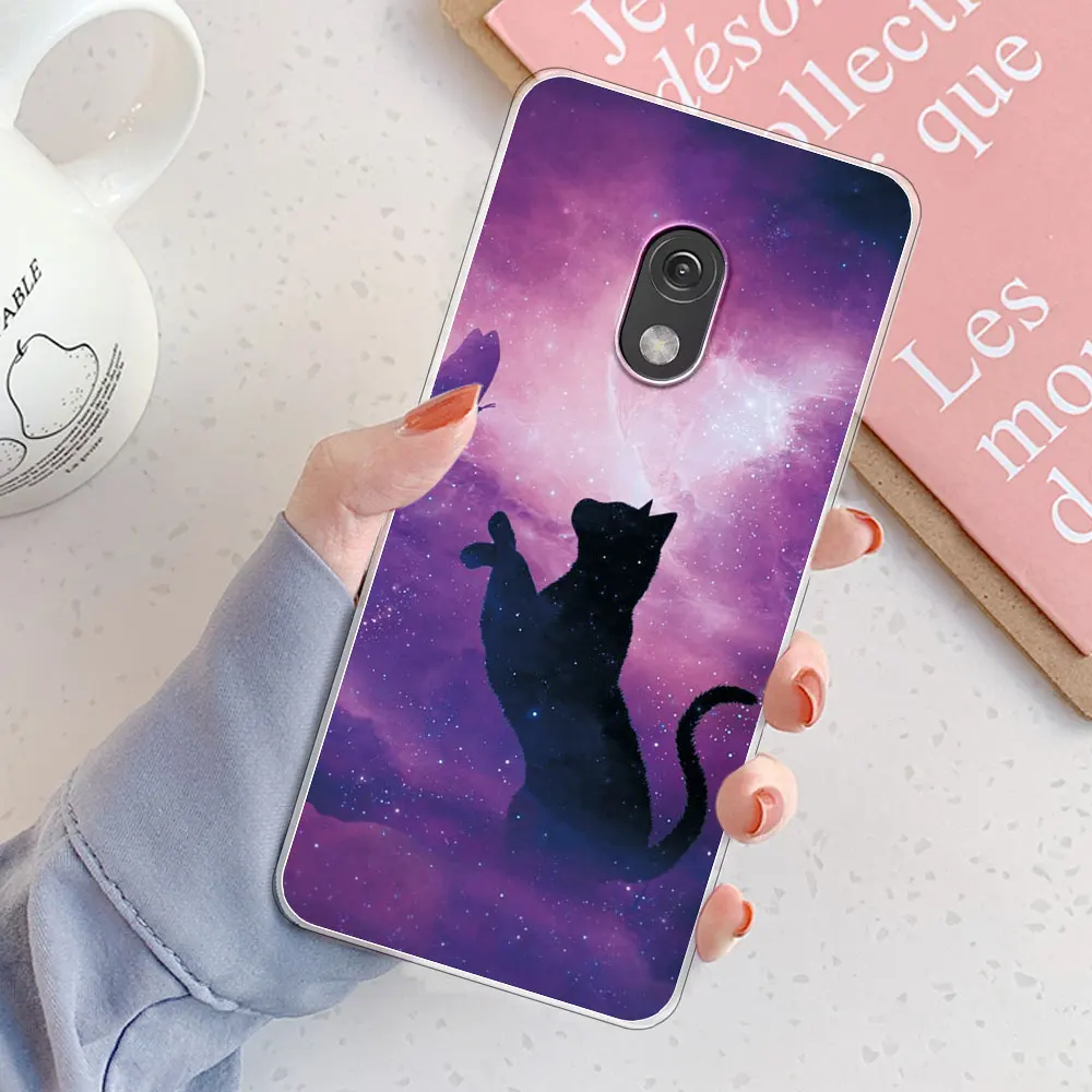 caseroxx Custodia in TPU nera per Nokia 235 4G (2024) / 215 4G (2024) / 220 4G (2024) - Vestibilità antiurto e precisa
