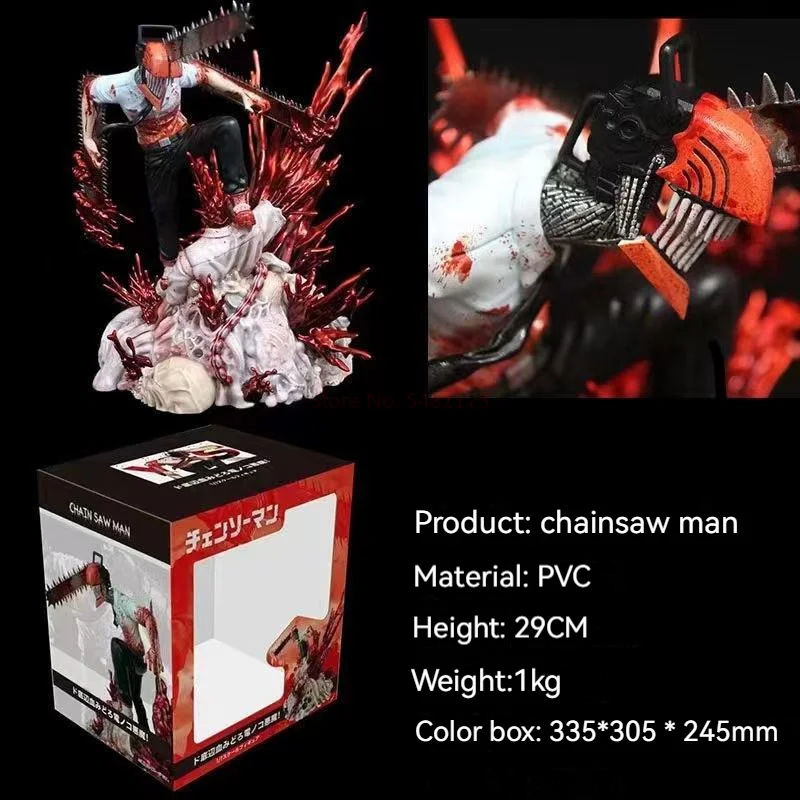 6PCS/Definir o homem de motosserra Borosai Doll Cartoon personagem PVC Anime  Figura Dom - China Homem de motosserra e homem de motosserra Toy preço