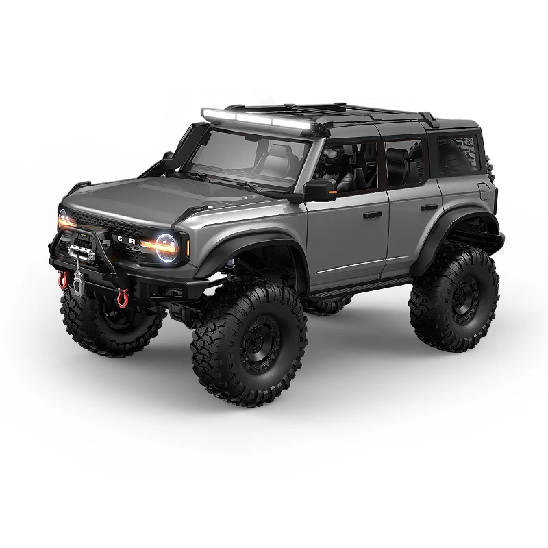 HB RC Cars R1001-2 Jeep Wrangler 4WD Off-Road Vehicle 1:10 Scale Upgraded RC Component Electric Model Children's Christmas Gift 4