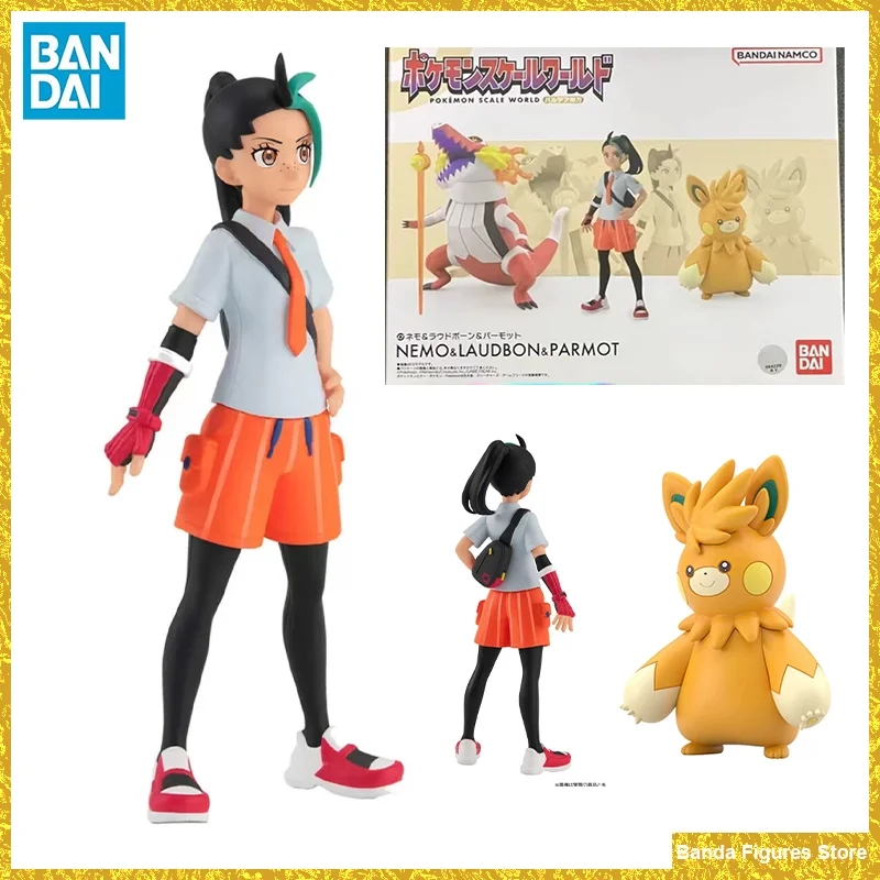 

Оригинальные фигурки Bandai Pokemon Scale World Nemo Laudbon Parmot в наличии Аниме Коллекция фигурок модели игрушки