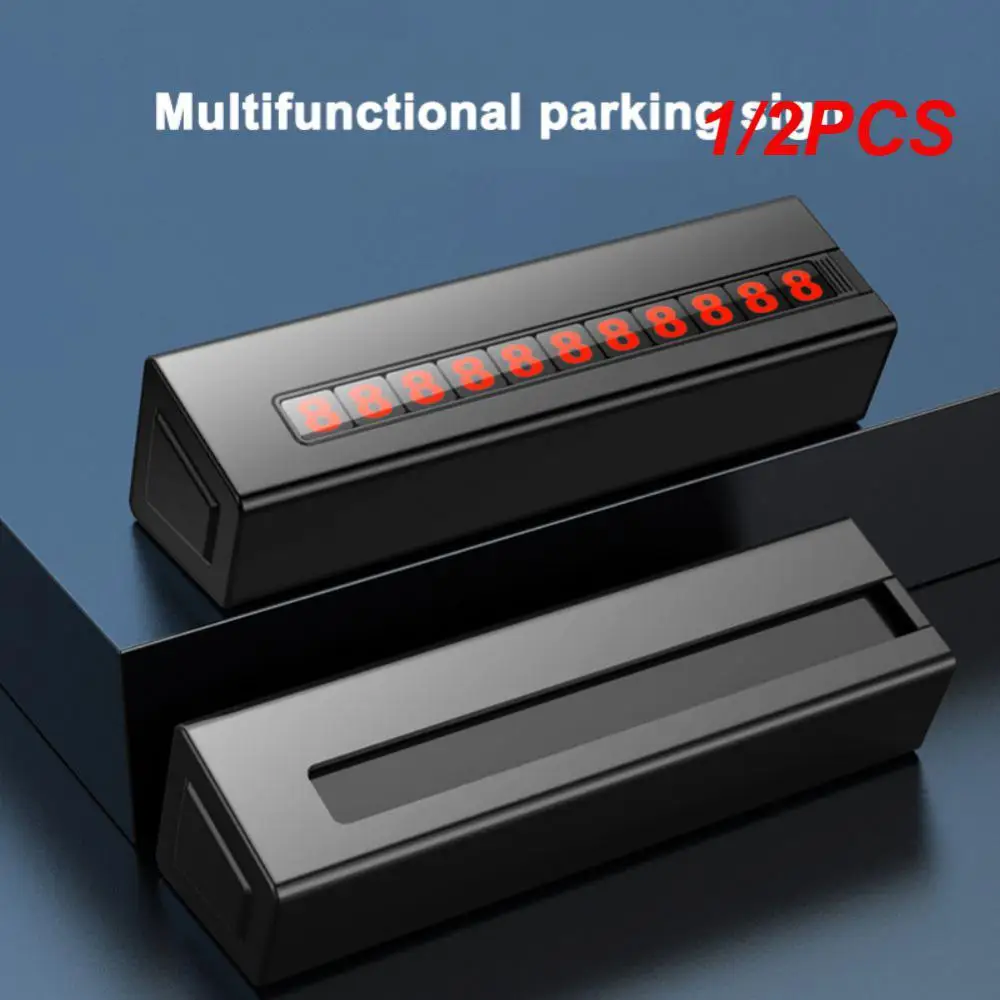 

1/2PCS Safety Hammer Luminous Multipurpose Multifunctional Universal Car-styling Temporary Stop Sign Car Accessories