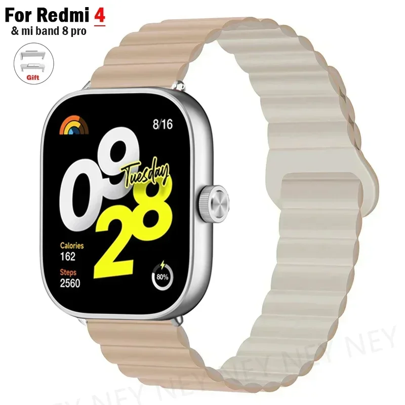 Magnetic Silicone Loop Watchbands - Sport Wristband Bracelet Accessories