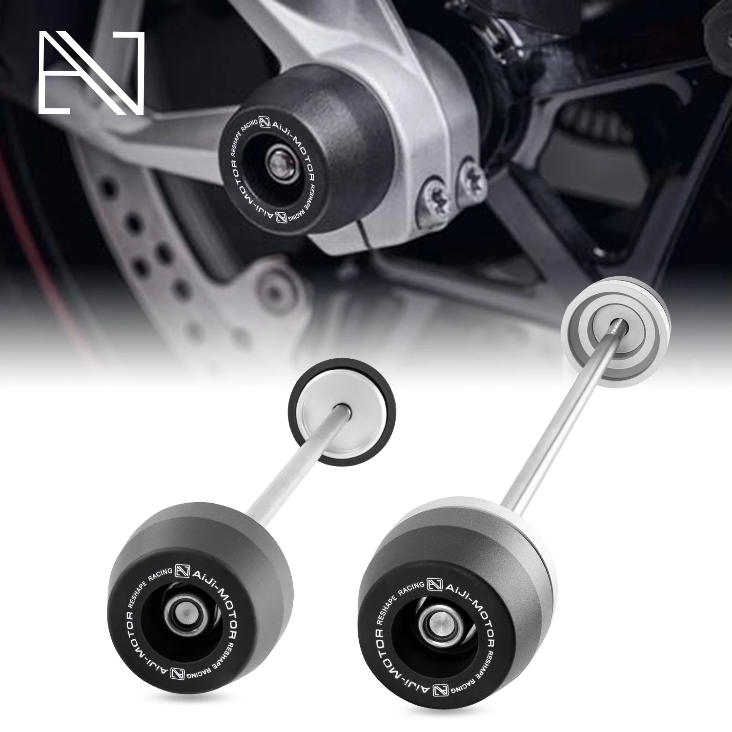 Moto Anteriore Posteriore Asse Ruota Forcella Crash Sliders Per Bmw S1000Rr S1000R S1000Xr