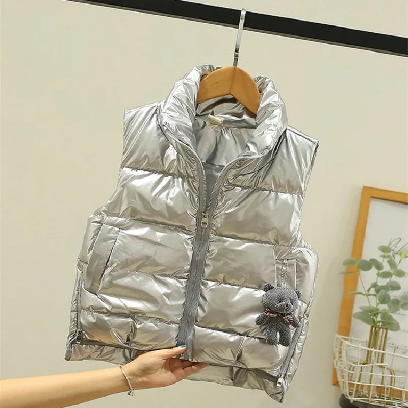 thumbnail image 2 of Girls Shiny Hooded Fur Trim Frilly Jacket (3-6Y) - Junior Kids 2 of 13