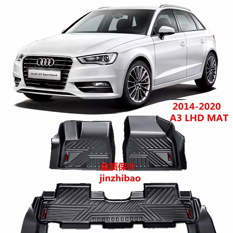 

Используется для 2014-2020 Audi A3 S3 автомобильный коврик подходит для Audi A3 S3 водонепроницаемые коврики Audi A3 S3 коврик для багажника автомобильные коврики