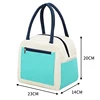 Children Lunch Bag Contrast Color Large Capacity Lunch Pouch Lunch Box Storage Bags Picnic Multifunctional Food Storage Bags New 6