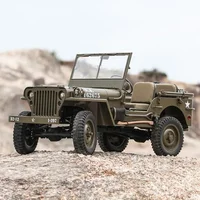 Fms 1/6 Full Scale Simulation Willis Climbers 1941 Mb Scaler Wwii All Terrain Four-Wheel Drive Off-Road Climbing Vehicle 2