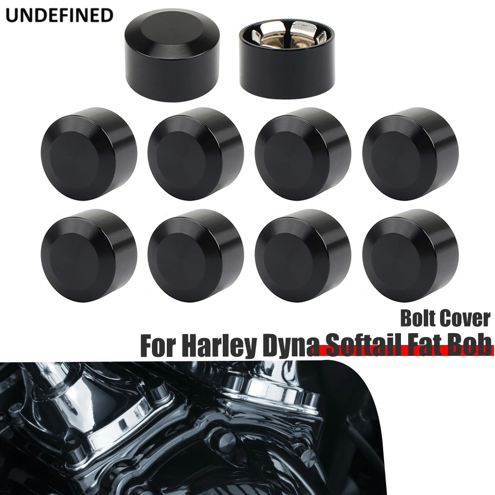 

Motorcycle Bolt Covers Topper Head Bolts Caps for Harley Twin Cam Dyna Softail Fat Bob Touring Road King Sportster XL Aluminum