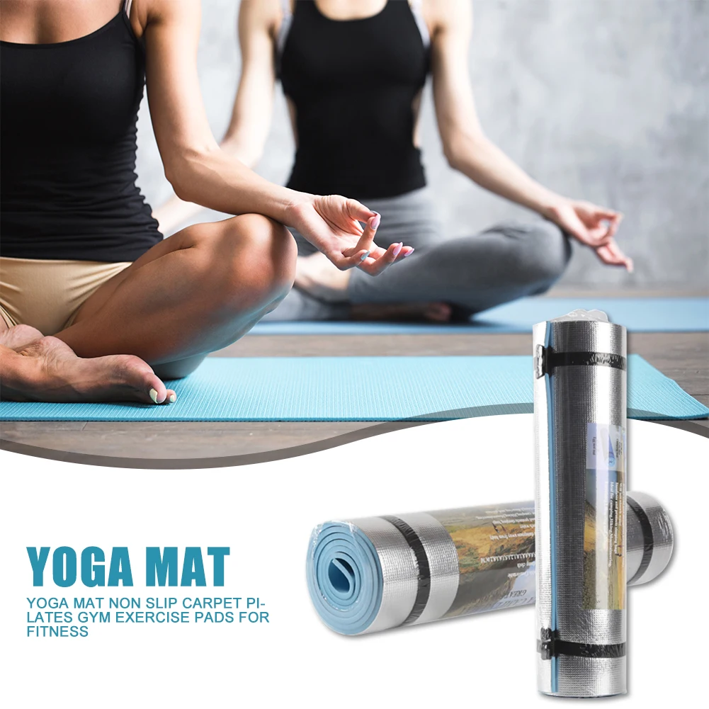 6mm Thick EVA Yoga Mat Moisture-proof Outdoor Camping Picnic Mat 71x20 inch Multifunctional Exercise Gym Fitness Workout yoga mat