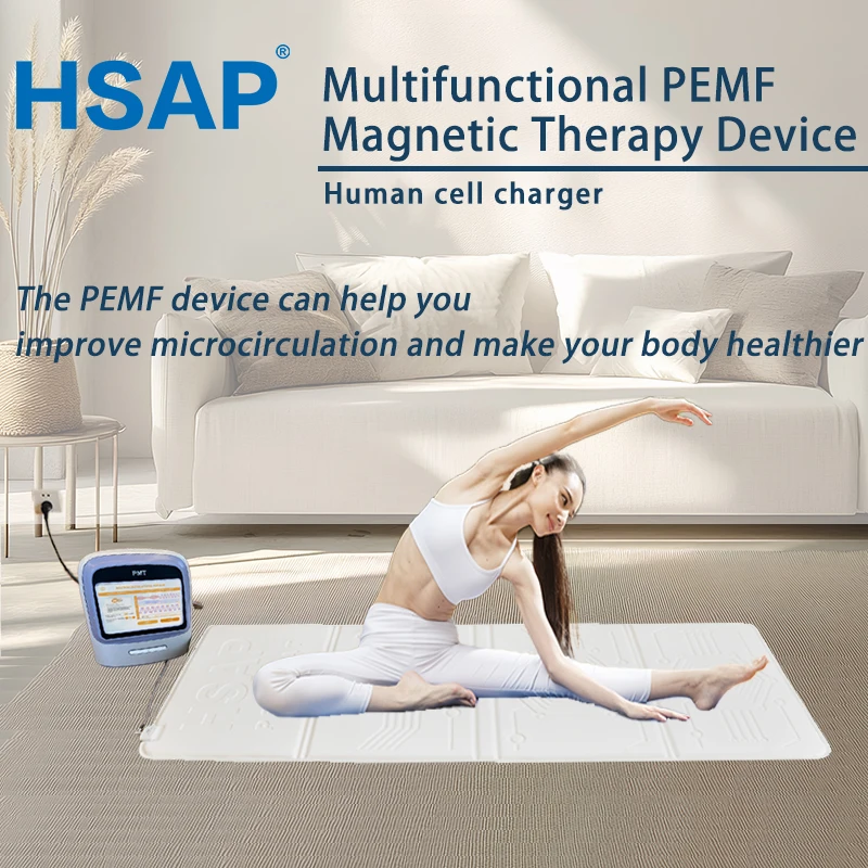 Portable home type Sleep therapy apparatus human body pain relief machine multi-functional PEMF magnetic therapy device