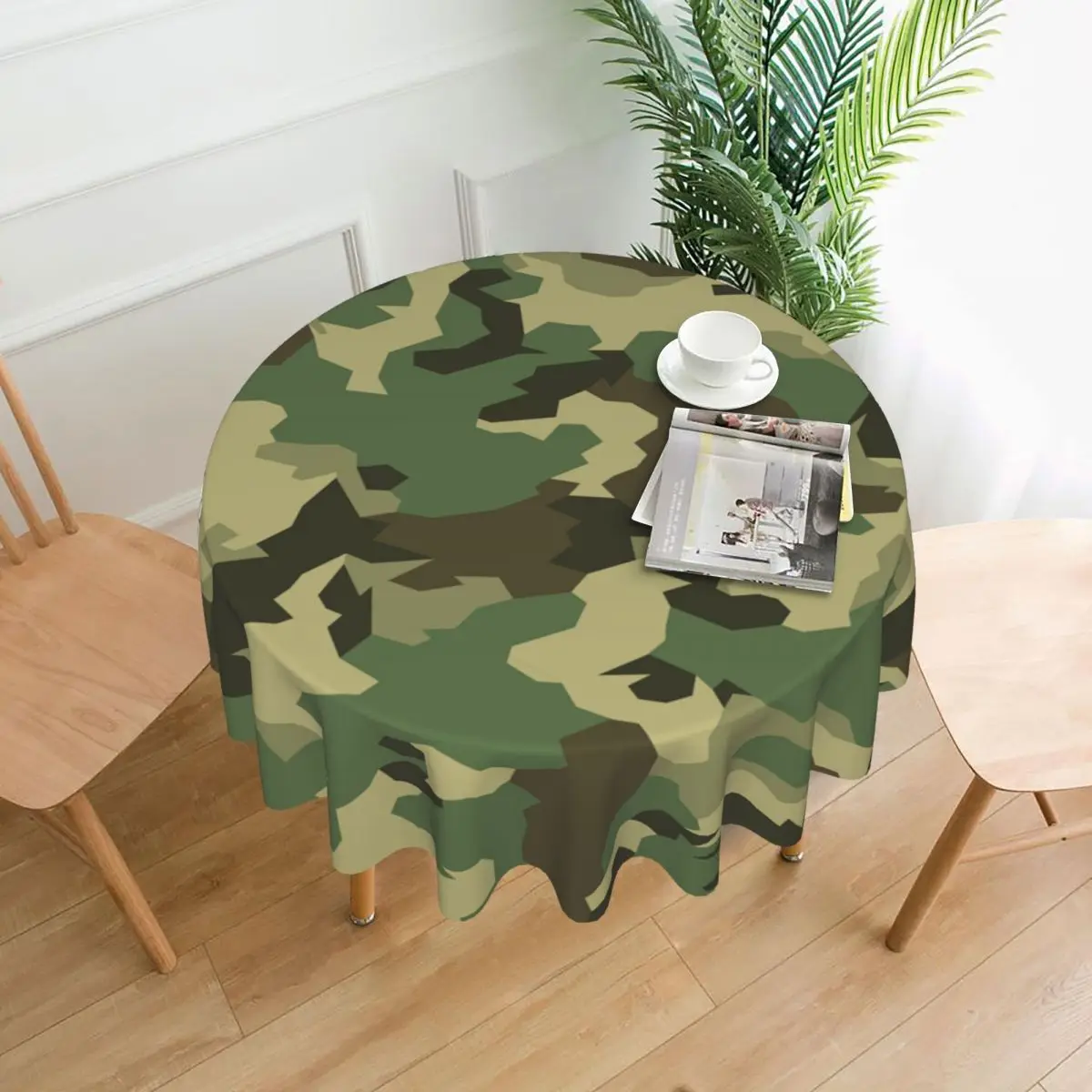 

Classic Camo Tablecloth Camouflage Military Design Army Decoration Dinner Table Cover Beautiful Printed Polyester Table Cloth