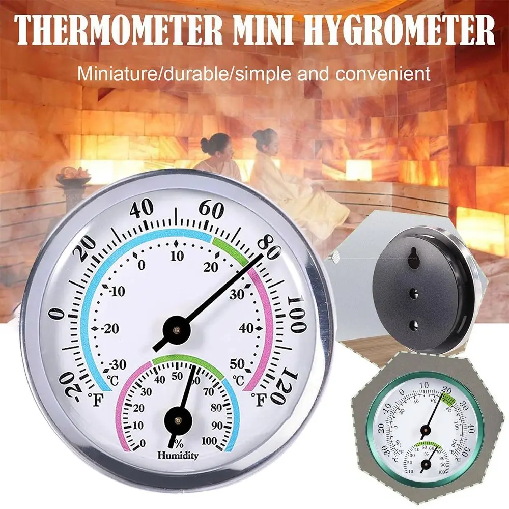 Higrómetro analógico H103G, medidor de humedad, puntero, higrómetro para  invernadero doméstico, herramientas detectoras de humedad - AliExpress