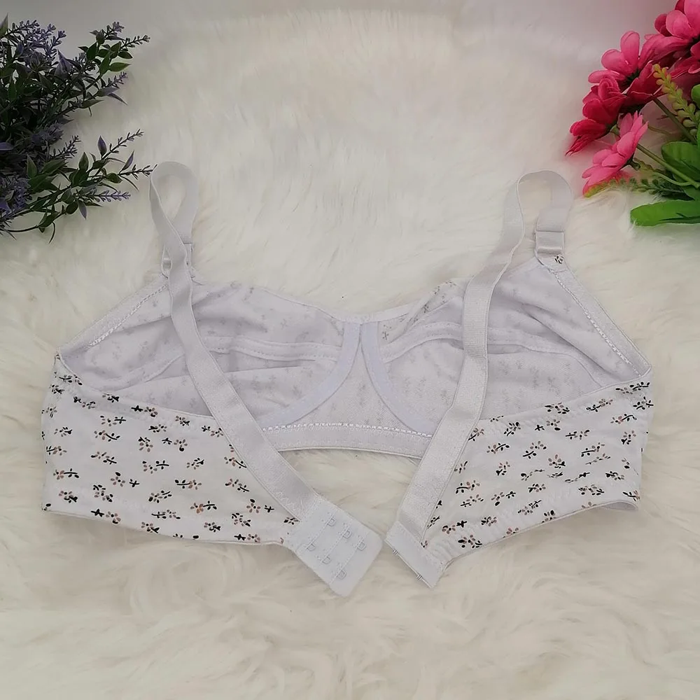 No rims bra A B C cup sexy bras for women comfrotable cotton lingerie Leisure Intimate cotton bra unlined printed sexy girl C32 6