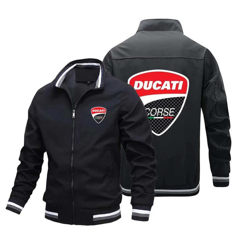 Ducati Chaqueta de de para hombre, chaqueta Bomber a la moda, cortavientos para deportes de Motor al aire libre, traje de carreras, novedad de 2022| | AliExpress