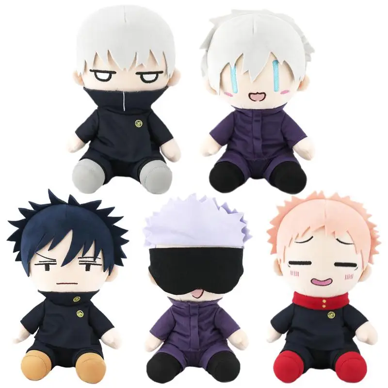 Jujutsu-Kaisen-Plush-Toy-Doll-Anime-Cartoon-Gojo-Satoru-Itadori-Yuji ...