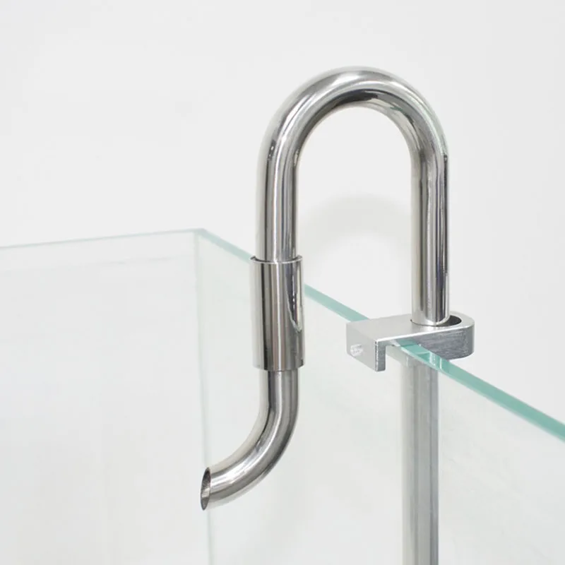 Aluminium legierung Aquarium Wasser rohr halter Wasser rohr Schlauch halterung für 20mm Rohr Wasser rohr fester Clip Aquarium Schlauch klemme – Detail 11