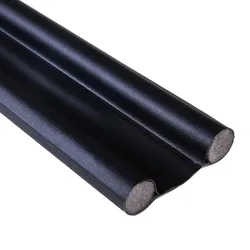 Double - Sided Door Bottom Seal Strip - Dustproof, Windproof, Soundproof Barrier (Black)