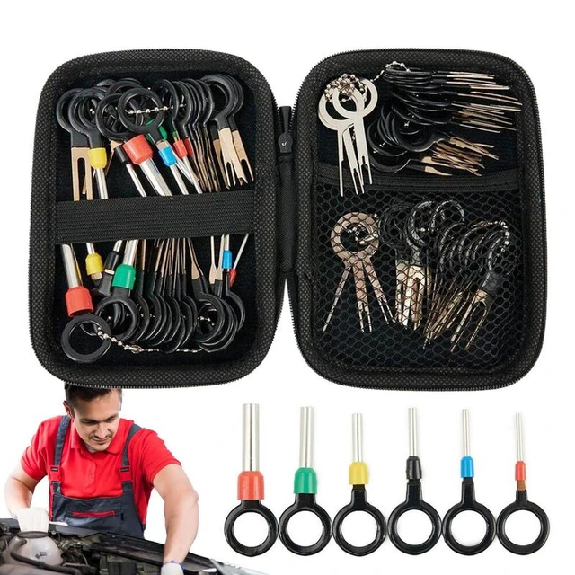 Kit d'outils de retrait de borne, connecteur de fil, extracteur de broche  automatique, outil de retrait de broche portable, invitation universelle  pour automobile, 78 pièces - AliExpress