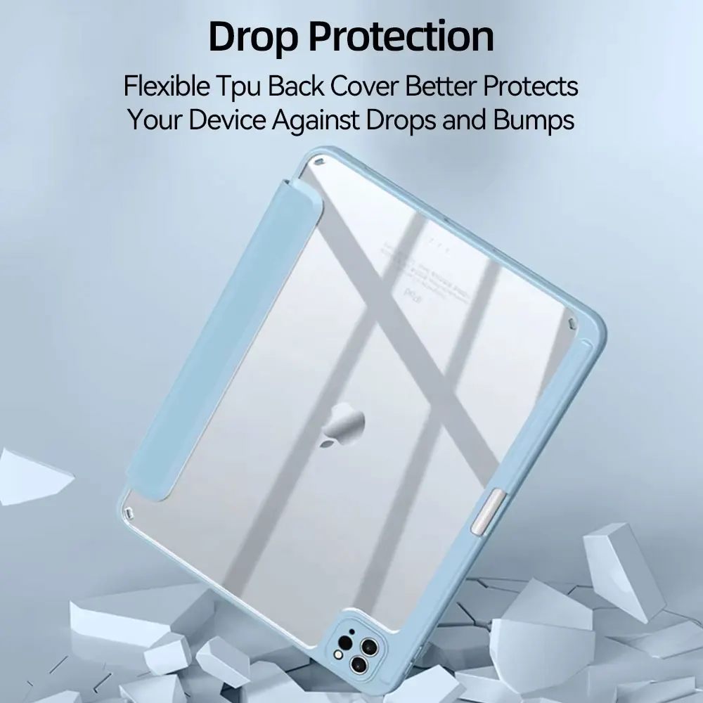 Smart Case with Pen Holder for iPad Air and iPad Pro