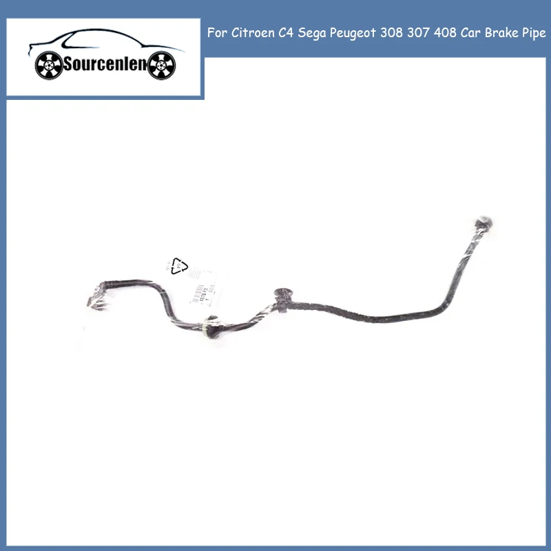 

New Brake Booster Pump Vacuum Tube Check Valve Hose For Citroen C4 Sega Peugeot 308 307 408 Car Brake Pipe 4578F3 4578.F3