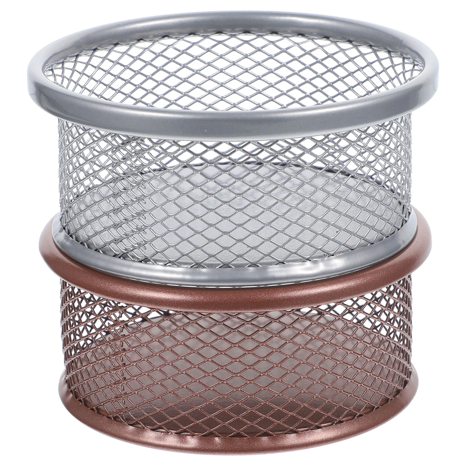 

Thing Desktop Mesh Dispensers Metal Container Clips Holders Home Paper Desk Basket Household Clips Holder School Storage