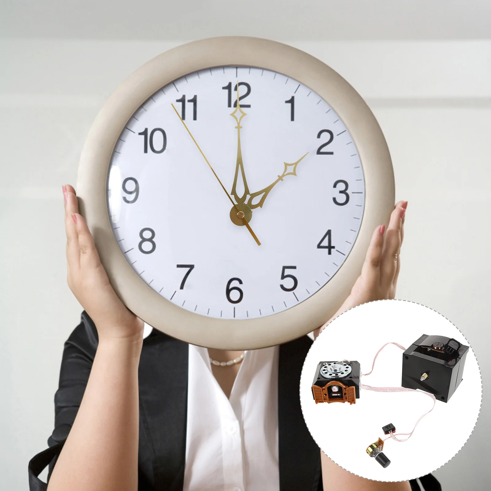 Cuckoo Wall Clock Replacement Mechanism Movement Quartz Repair Part for Alarm Retro 5