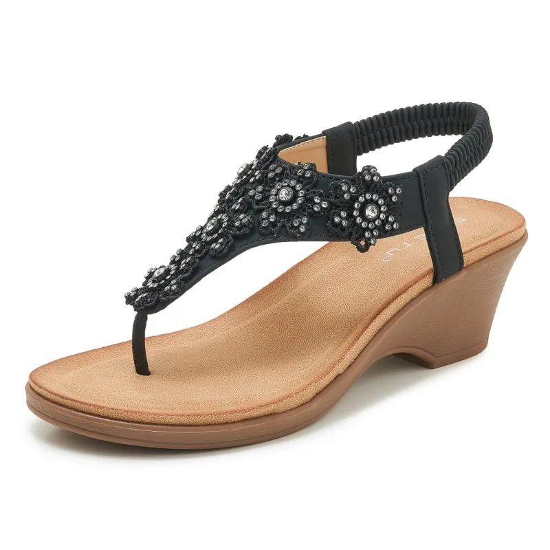 Woman Shoes Sandals Fashion Wedge Shoes For Women Open Toe Women's Sandals Casual Elegant Women Heels Footwear Female