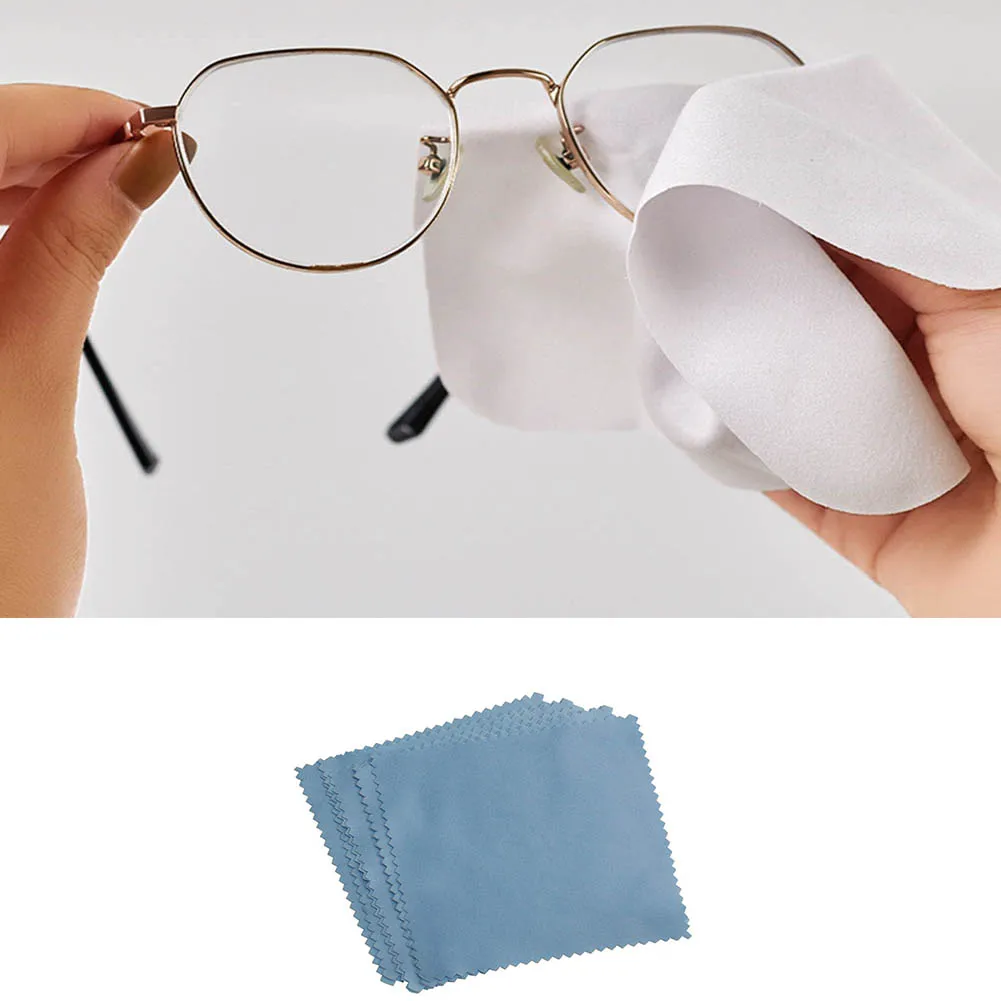 

Glasses Cleaning Cloth Glasses Cleaner Microfiber Glasses Cleaning Cloth For Lens Phone Screen Cleaning Wipes Eyewear