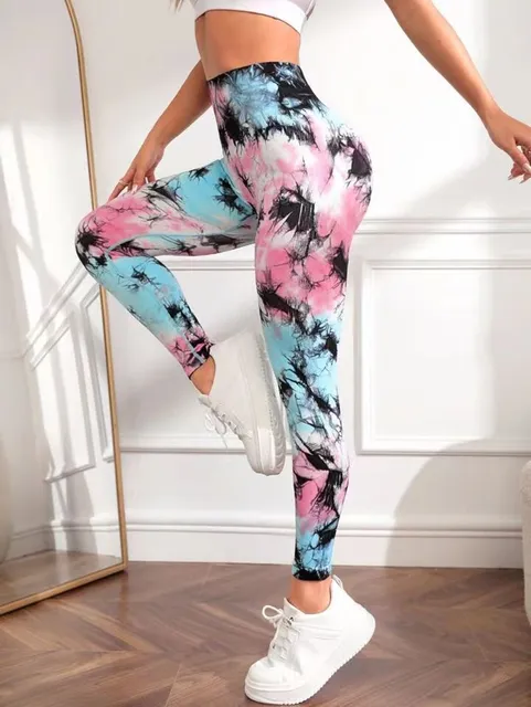 Tie Dye Push Up Butt Leggings 3