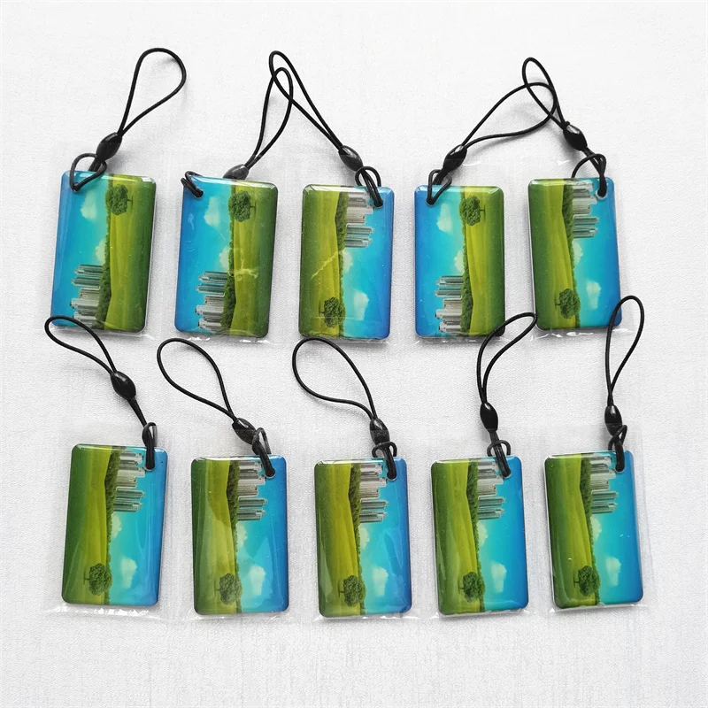 Fast Shipping 10Pcs IC 13.56MHz Writeable Rewritable Waterproof UID Block 0 Changeable RFID Key Tag NFC Keyfobs Card 2