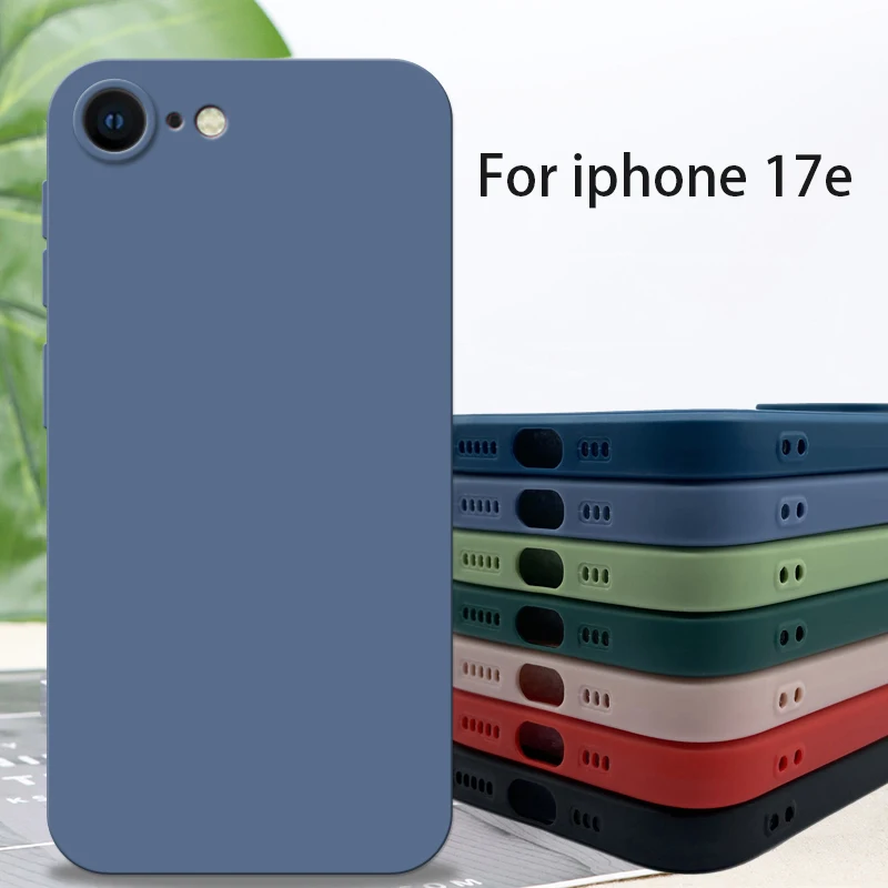 Luxury Shockproof Liquid Silicone Case - Premium TPU Soft Cover