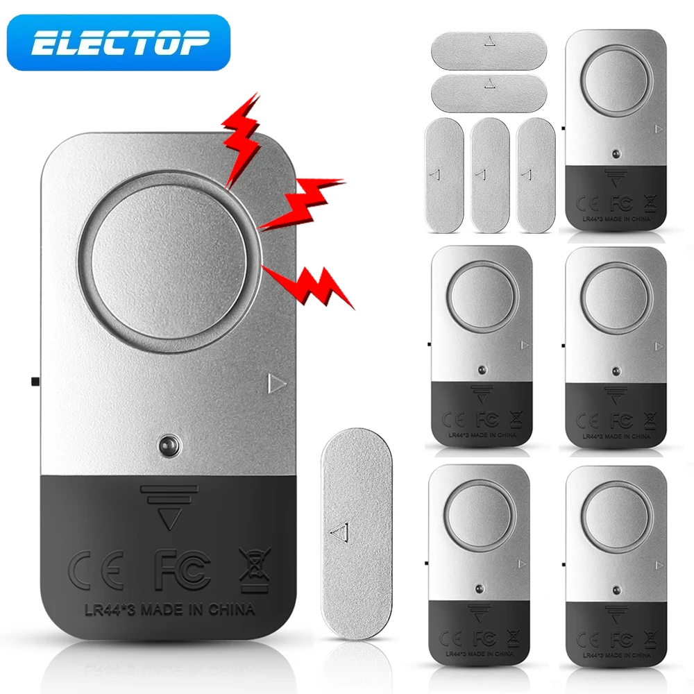 ELECTOP Window Door Sensor Alarm Smart Home Wireless Anti-theft Security Protection Alarm 120dB Door Magnetic Detector smartlife wireless door detector window sensor magnetic sensor for 433mhz home security detector door alarm work with alarm unit