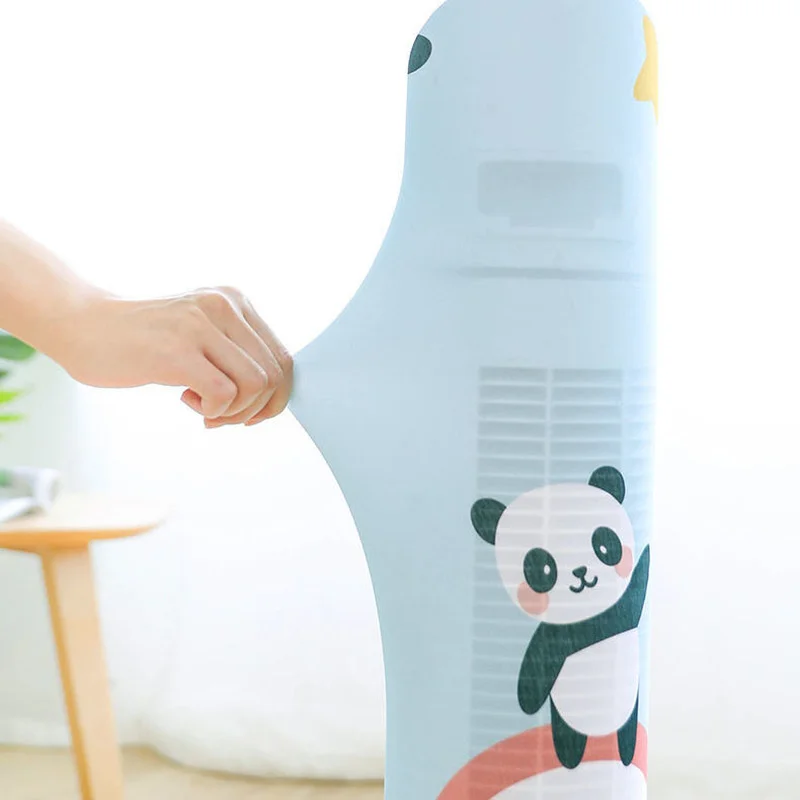Fan Cover Round Standing Dust Cover Moisture-proof Storage Floor