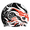 【YINGFA】Printed Silicone Swimming Cap, High Toughness Universal Swimming Cap, Professional Watersport Hat Suitable For Men Women 6