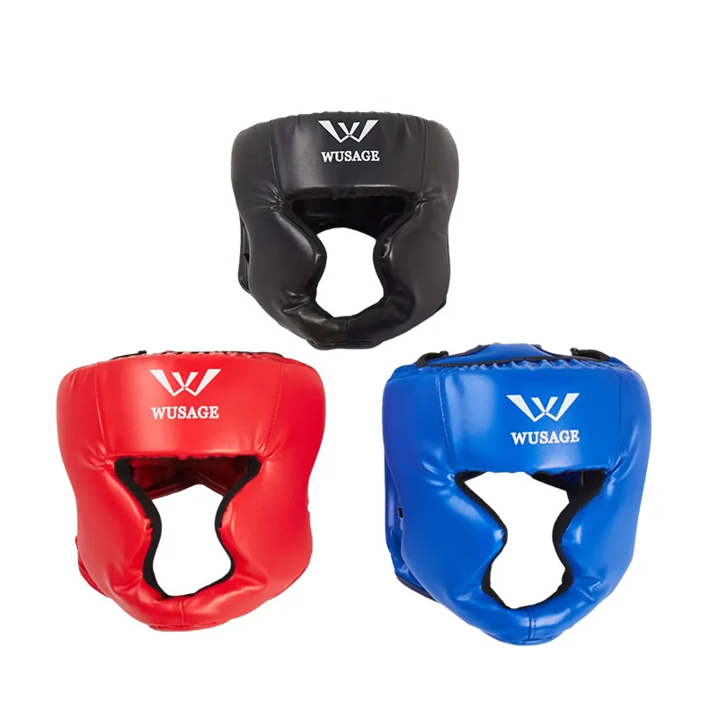 Professional Boxing Protective Helmet Taekwondo Muay Thai Training Head
