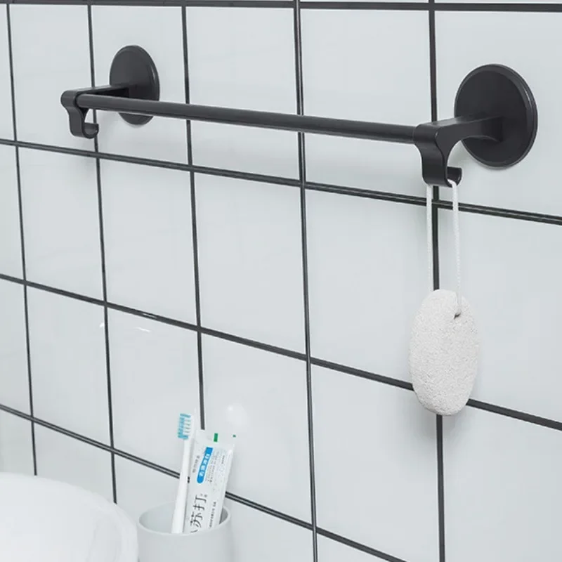 Bathroom Towel Bars Nordic Slipper Rack Wall Mounted with Hooks Household Kitchen Accessories Simple Organizer Shelves Home Ins