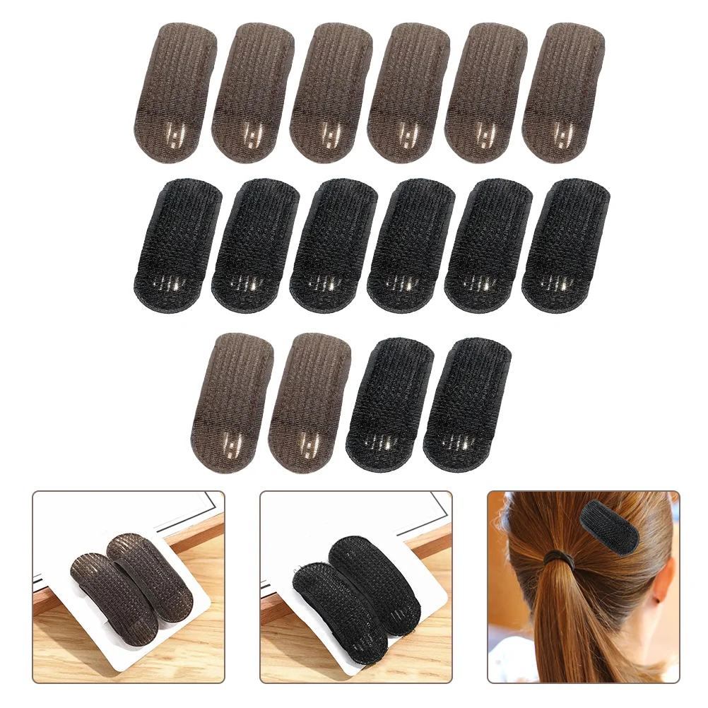 

16Pcs Bump Hair Clips Volume Hair Clip Fluffy Hair Pad Hair Increasing Padding Bun Maker Volume Inserts Hair Styling Tool for