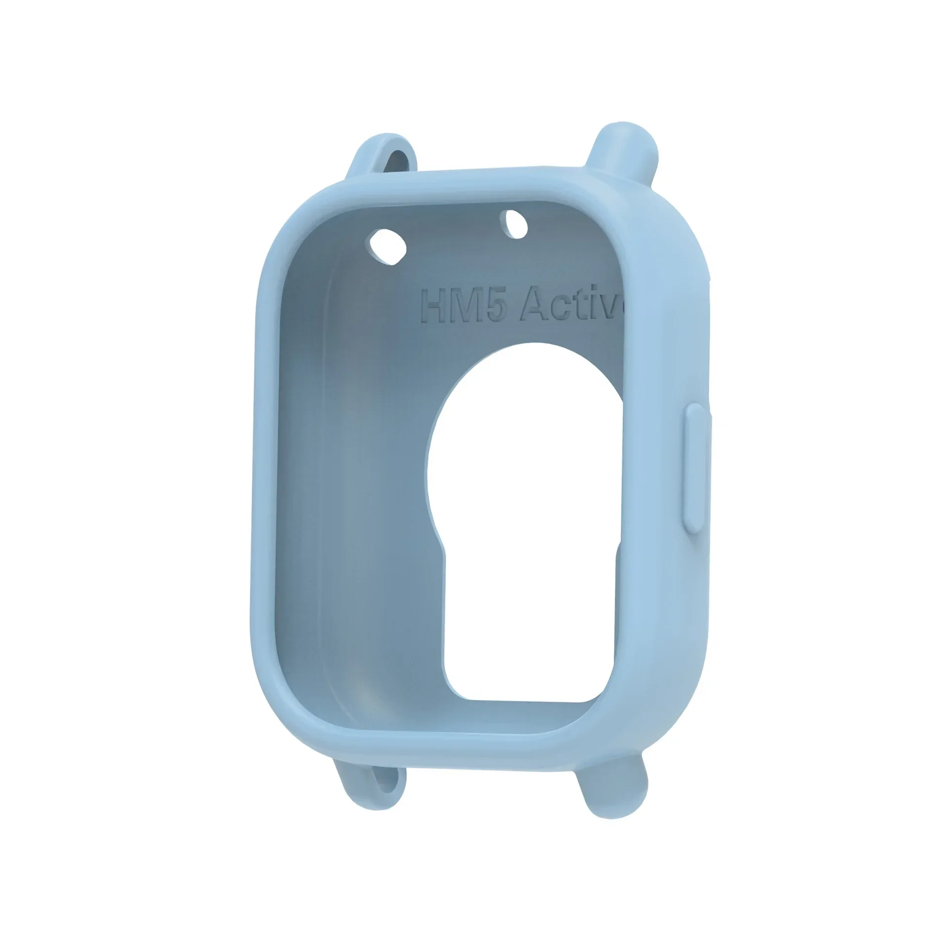 Premium Soft Silicone Protective Case for Smart Watch - Anti-Scratch Decorative Cover in Stylish Design