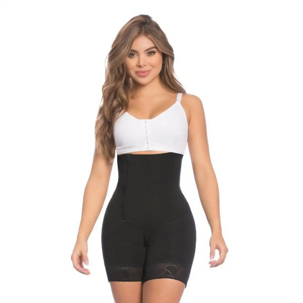 Fajas Colombianas Butt Lifter Slimming Underwear Tummy Control Flat Belly Sexy Lace Waist Trainer Body Shaperwear
