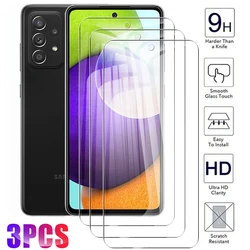3 - Pack Tempered Glass Screen Protector Set - Premium Protection Glas Film - Tempered glass (For samsung a52 5G)