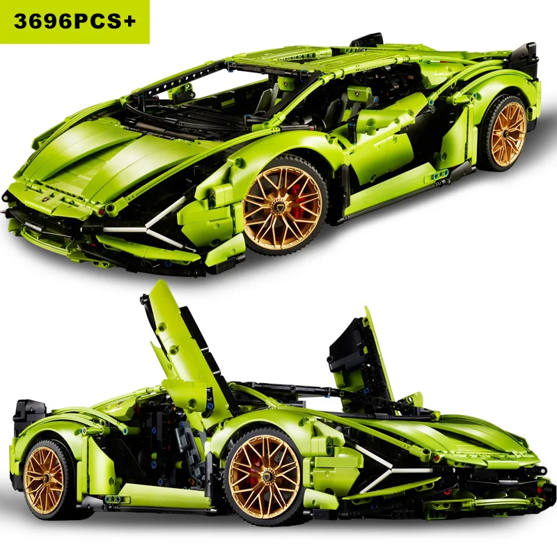 Lamborghini sian online lego aliexpress