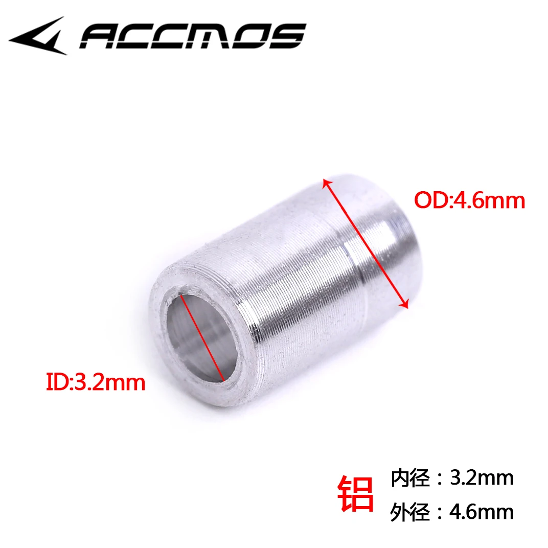 24/50pcs ID3.2mm arrow collar Arrow Explosion-proof Ring For Arrow shaft Archery DIY 6