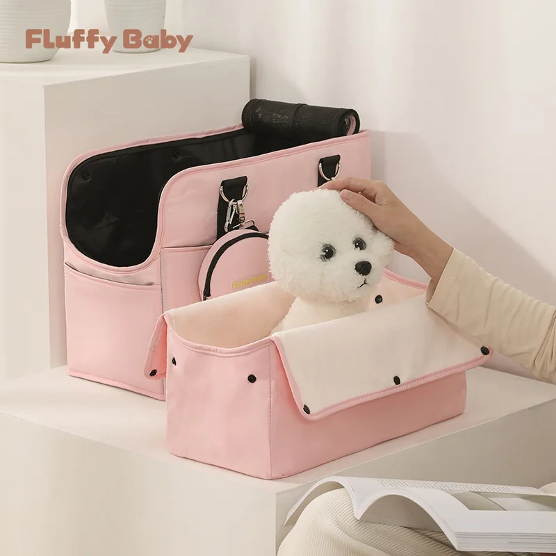 Pet Bag for Travel Portable Foldable Pet Handheld One Shoulder Cross Border Hot Selling Cat Bag High-quality