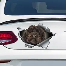 

Black Labradoodle car decal, Black Labradoodle magnet, Labradoodle sticker