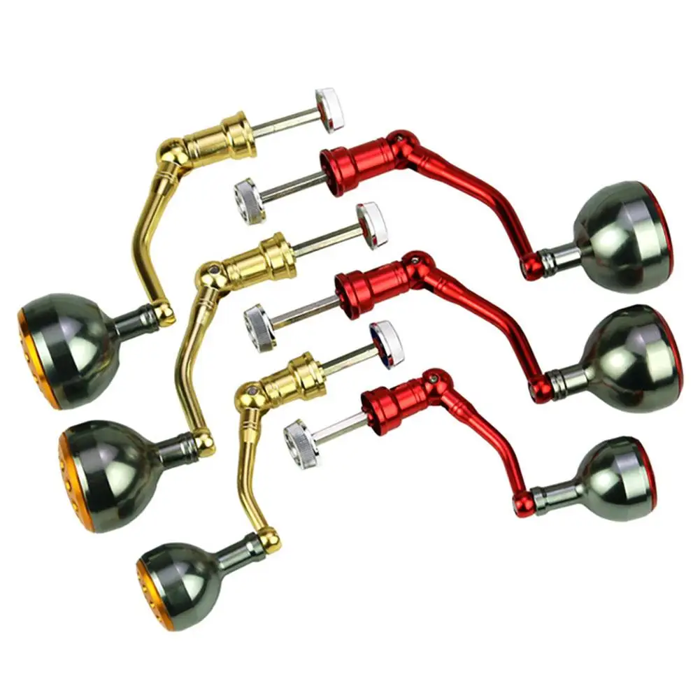 Mulinello Da Pesca Spinning Maniglia Full Metal Bilanciere Manovella Spinning Best Fish Reel Grip Resistente All'Usura Per Sostituire Gli Accessori Pe