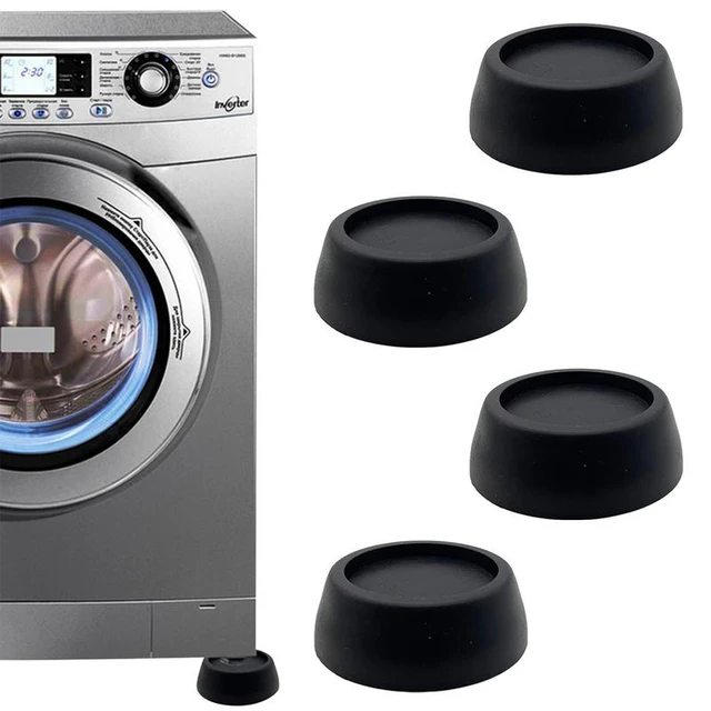 Coussinets de pied de machine à laver, 4 pièces, pieds de machine