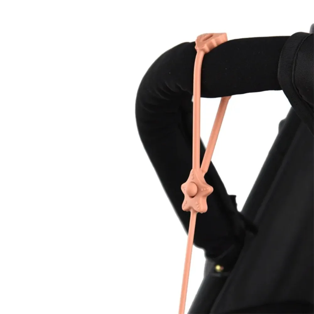 Silicone Baby Pacifier Chain Stroller Accessory