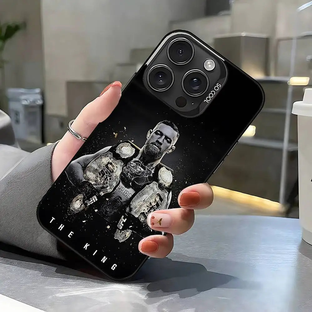 Vibrant Conor McGregor Boxing-Themed Phone Case